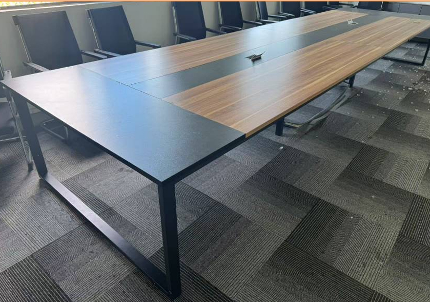 二手大型会议桌长桌简约现代长条长方形组合简易培训办公室桌