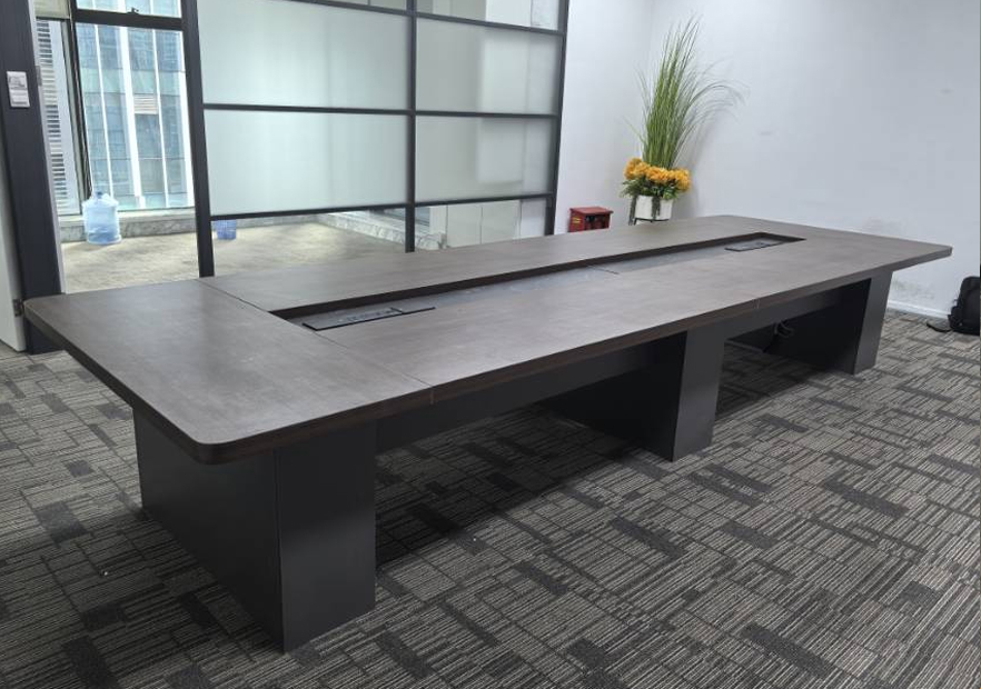 二手会议桌长条桌现代简约办公桌洽谈桌工作台小型会议室接待桌