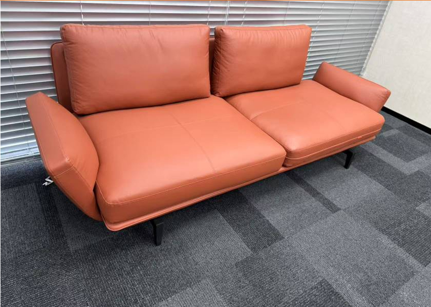 二手沙发客厅现代简约轻奢直排三人位直排沙发