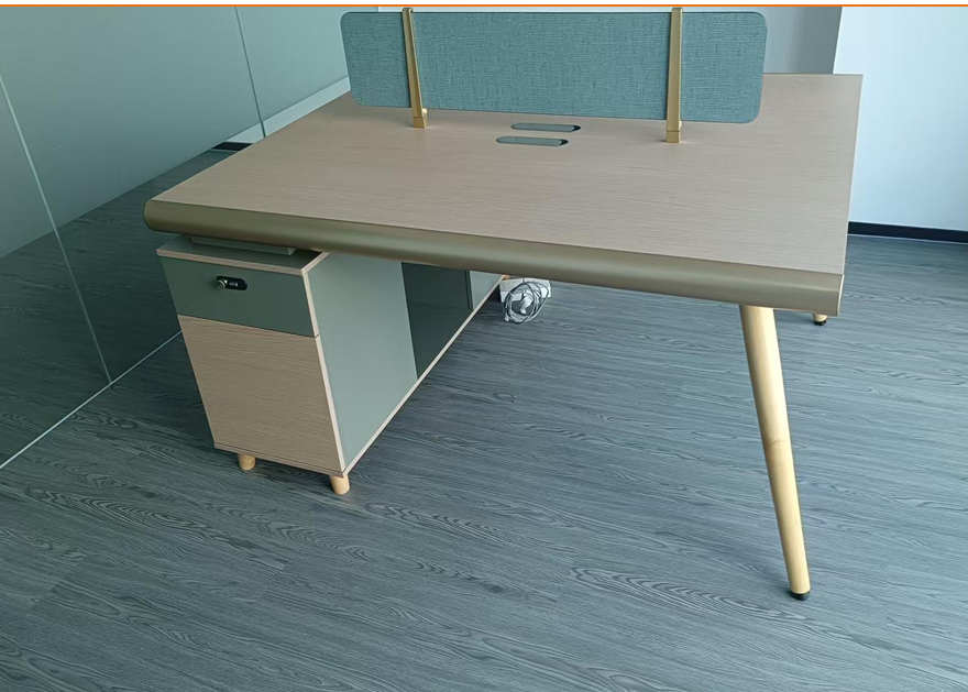 二手职员办公桌简约现代办公室多人桌椅组合单人工位简易电脑桌